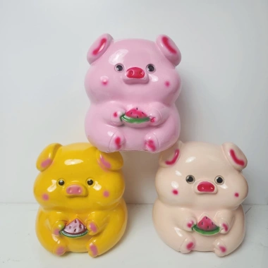 Heo đất HEO DƯA HẤU mẫu hót 2.024 - Dễ thương, siêu cute, giá 54.000/45.000 VNĐ 3