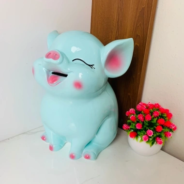 Heo đất Heo Hot 3D Tai Vểnh Dáng Ngồi cute – Quà tặng shop, 139.000₫
