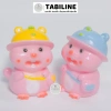 Heo đất ống tiết kiệm lỗ tròn cute LD35 size nhỏ - Giá chỉ 49.000đ TABILINE 6