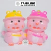 Heo đất ống tiết kiệm lỗ tròn cute LD35 size nhỏ - Giá chỉ 49.000đ TABILINE 7