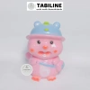 Heo đất ống tiết kiệm lỗ tròn cute LD35 size nhỏ - Giá chỉ 49.000đ TABILINE 9
