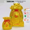 Heo đất ống tiết kiệm tiền size to nhở màu gold cao cấp LD22 TABILINE - Giá 52.000đ (giảm từ 67.600đ)