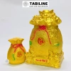 Heo đất ống tiết kiệm tiền size to nhở màu gold cao cấp LD22 TABILINE - Giá 52.000đ (giảm từ 67.600đ) 5