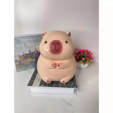 Heo Đất PiPo Ống Tiết Kiệm Mẫu Chuột Capybara Size To Dễ Thương - Giá 79.968đ 2