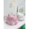 Heo đất thiên thần ngủ cánh tiên 14x19x17cm - Quà tặng, trang trí, giá 45.9k tại Tiệm Heo Soda