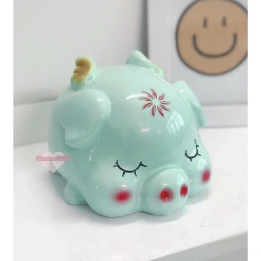 Heo đất thiên thần ngủ cánh tiên 14x19x17cm - Quà tặng, trang trí, giá 45.9k tại Tiệm Heo Soda