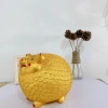 Heo Đất Tiền Tài Ống Lợn Tiết Kiệm sz ĐẠI Màu Vàng Ánh Kim May Mắn Tài Lộc XLD66 2