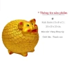 Heo Đất Tiền Tài Ống Lợn Tiết Kiệm sz ĐẠI Màu Vàng Ánh Kim May Mắn Tài Lộc XLD66 9