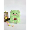 Heo Đất Tiết Kiệm 18cm - Ống Heo Ôm Dưa Hấu Siuu Cute, Thạch Cao Nguyên 7