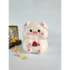Heo Đất Tiết Kiệm 18cm - Ống Heo Ôm Dưa Hấu Siuu Cute, Thạch Cao Nguyên 11