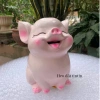 Heo đất tiết kiệm 3D 20cm Lợn đất ống decor quà tặng LĐ54 chỉ 90k 4