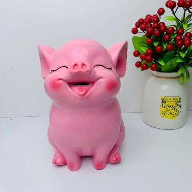 Heo đất tiết kiệm 3D 20cm Lợn đất ống decor quà tặng LĐ54 chỉ 90k 8 Heo đất tiết kiệm 3D 20cm Lợn đất ống decor quà tặng LĐ54 chỉ 90k 8