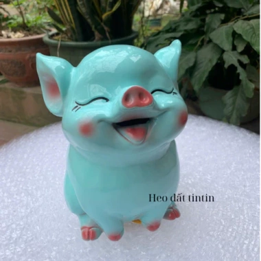 Heo đất tiết kiệm 3D 20cm Lợn đất ống decor quà tặng LĐ54 chỉ 90k 10 Heo đất tiết kiệm 3D 20cm Lợn đất ống decor quà tặng LĐ54 chỉ 90k 10
