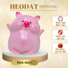 Heo đất tiết kiệm BÁNH BAO dễ thương lỗ tròn quà tặng, Ống TrumHeoDat 99.999₫