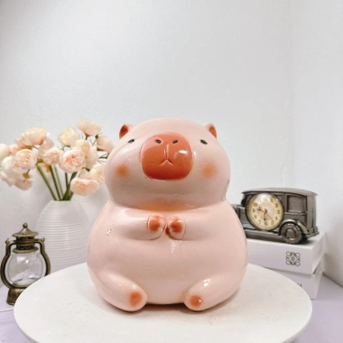 Heo đất tiết kiệm CAPYBARA, Heo Chuột Lang Cute 2.024 mẫu hot HĐMB42 - giá chỉ 85.999₫