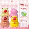 Heo đất tiết kiệm Capybara size TO - Lợn đất dễ thương, quà tặng bánh cuộn, xưởng Heo Đất Nhà Ỉn
