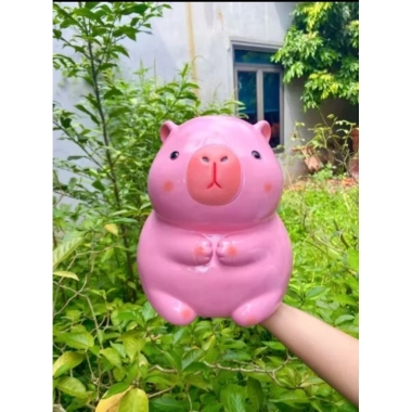 Heo đất tiết kiệm Capybara size to - ống tiết kiệm decor quà tặng giá xưởng 58.999đ