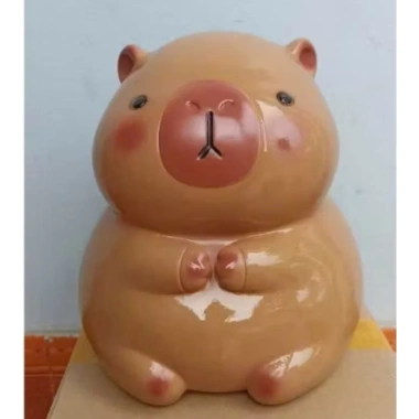 Heo đất tiết kiệm Capybara size to - ống tiết kiệm decor quà tặng giá xưởng 58.999đ