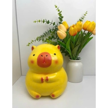 Heo đất tiết kiệm Capybara size to - ống tiết kiệm decor quà tặng giá xưởng 58.999đ