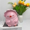 Heo đất tiết kiệm Gà con đội mũ cute size TO - Trang trí quà tặng LUCKY 91 chỉ 56.000đ 10