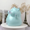 Heo Đất Tiết Kiệm Heo Bánh Bao sz TO Dễ Thương - Mua 1 Tặng 1 Nhỏ, Ống Tiết Kiệm Quà Tặng LD30 6
