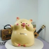 Heo Đất Tiết Kiệm Heo Bánh Bao sz TO Dễ Thương - Mua 1 Tặng 1 Nhỏ, Ống Tiết Kiệm Quà Tặng LD30 10