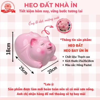 Heo đất tiết kiệm HEO BAY ỦN ỈN mông cong ăn tiền miệng - Siêu dễ thương, 68.888đ 2 Heo đất tiết kiệm HEO BAY ỦN ỈN mông cong ăn tiền miệng - Siêu dễ thương, 68.888đ 2