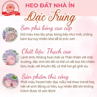 Heo đất tiết kiệm HEO BAY ỦN ỈN mông cong ăn tiền miệng - Siêu dễ thương, 68.888đ