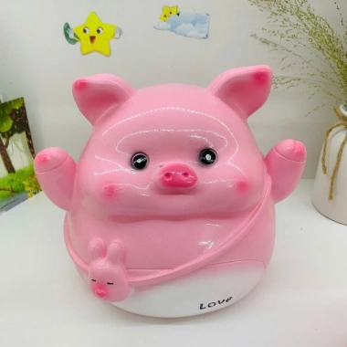 Heo đất tiết kiệm Heo Đeo Túi Thỏ lớn cute - quà tặng, ống tiết kiệm 86.000đ 4 Heo đất tiết kiệm Heo Đeo Túi Thỏ lớn cute - quà tặng, ống tiết kiệm 86.000đ 4