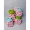 Heo đất tiết kiệm Heo đội Mũ Ếch mini cực cute - ống tiết kiệm tiền - 46.599đ 6