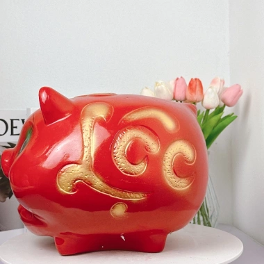 Heo đất tiết kiệm LỘC SIZE TO - Trang trí độc đáo, giá ưu đãi 87.999₫ - Xưởng Lợn Đất HĐ33 9 Heo đất tiết kiệm LỘC SIZE TO - Trang trí độc đáo, giá ưu đãi 87.999₫ - Xưởng Lợn Đất HĐ33 9