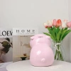 Heo đất tiết kiệm ống sơn 3 lớp - Decor bàn làm việc màu đẹp, quà tặng ý nghĩa, giá 75.000 VND 4