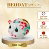 Heo đất tiết kiệm PI Cành Đào nhỡ cute, nhiều màu, ống tiết kiệm - Giá 59.000 VND
