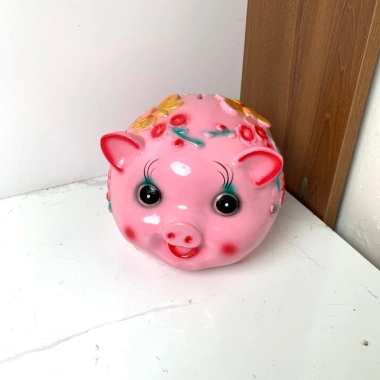 Heo đất tiết kiệm PI Cành Đào nhỡ cute, nhiều màu, ống tiết kiệm - Giá 59.000 VND 3