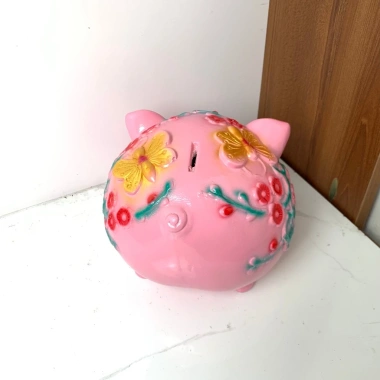 Heo đất tiết kiệm PI Cành Đào nhỡ cute, nhiều màu, ống tiết kiệm - Giá 59.000 VND 9