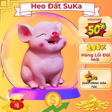 Heo Đất Tiết Kiệm SuKa – Mẫu Heo Hót, Ống Heo Tiết Kiệm, Giá 75.000đ