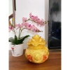 Heo Đất Tiết Kiệm Túi Vàng Tài Lộc Phong Thủy Size Nhỏ Đáng Yêu Quà Tặng Ống Tiết Kiệm Trang Trí 10