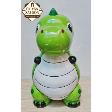 Heo đất Út Vân Saigon khủng long xanh chuối - Giá ưu đãi 168.000đ, hàng đẹp 3 Heo đất Út Vân Saigon khủng long xanh chuối - Giá ưu đãi 168.000đ, hàng đẹp 3