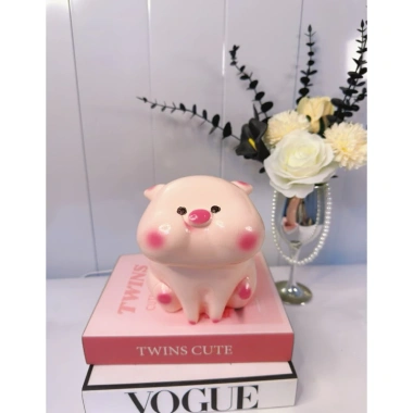 Heo hồng Má Phịnh cute - Heo đất Su Su ống tiết kiệm, quà tặng, 45.000đ 5 Heo hồng Má Phịnh cute - Heo đất Su Su ống tiết kiệm, quà tặng, 45.000đ 5