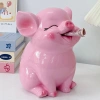 Heo HOT 3D tai vểnh lợn ngậm tiền size nhỏ C20xD17xR15 - Quà tặng, trang trí, ống tiết kiệm, giảm còn 49.900₫