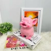 Heo Hót Dáng Ngồi Tai Vểnh Size Nhỏ Ống Heo Đựng Tiền Trang Trí 100% Ảnh Thật 4