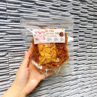 Heo khô cháy tỏi 200gr - Hàng mới siêu ngon, giảm giá 148k, vị đậm đà 8