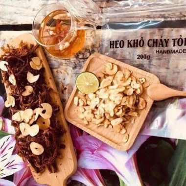Heo khô cháy tỏi 500g Loại 1 - Giấy chứng nhận VSATTP, giao hàng miễn phí HN từ 50k, giá chỉ 110k 3 Heo khô cháy tỏi 500g Loại 1 - Giấy chứng nhận VSATTP, giao hàng miễn phí HN từ 50k, giá chỉ 110k 3