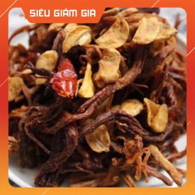 Heo khô cháy tỏi Hà Nội ngon 500g hũ PET - KingFood - Giá chỉ 110.000đ