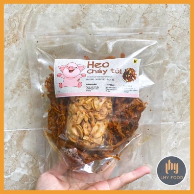 Heo Khô Cháy Tỏi Handmade 200g LHY FOOD - Giá 100k, Quà Tặng Đặc Biệt 3 Heo Khô Cháy Tỏi Handmade 200g LHY FOOD - Giá 100k, Quà Tặng Đặc Biệt 3