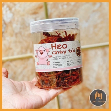 Heo Khô Cháy Tỏi Handmade 200g LHY FOOD - Giá 100k, Quà Tặng Đặc Biệt