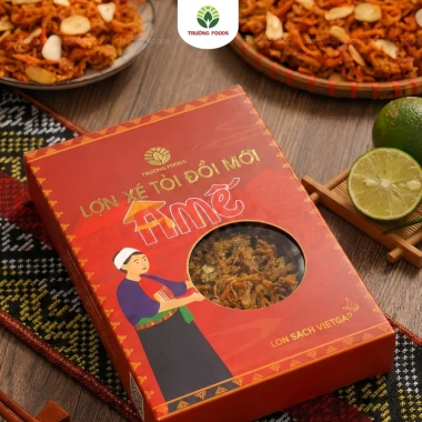 Heo Khô Xé Tỏi Đổi Mới A Mế 120g - Giảm Giá Sốc 145k, Đậm Đà Hương Vị 6
