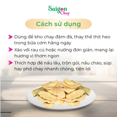 Heo lát chay Saigon Chay – ngon, an toàn, không chất bảo quản, chỉ 42.000đ 2