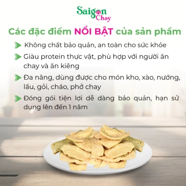 Heo lát chay Saigon Chay – ngon, an toàn, không chất bảo quản, chỉ 42.000đ 3