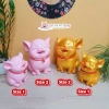 Heo ngậm tiền hút lộc thạch cao mới 2 size - ống tiết kiệm phong thủy, quà tặng, giá 99.000 9
